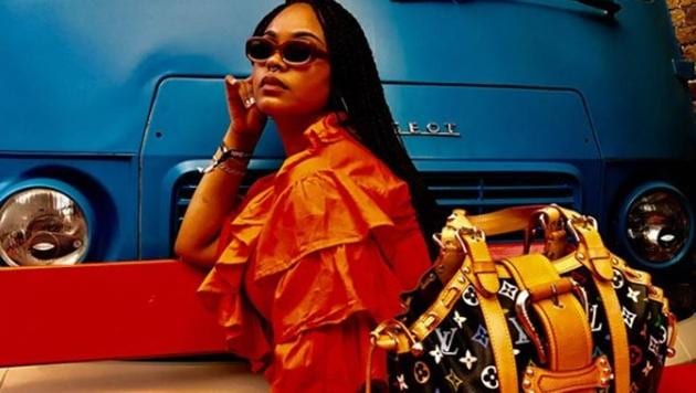 Leah Abbott first got recognised for her offbeat style on the streets of London and worked with stylist Luci Ellis before striking out her own. (Instagram) Leah Abbott first got recognised for her offbeat style on the streets of London and worked with stylist Luci Ellis before striking out her own. (Instagram)