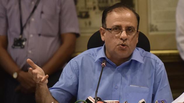 BMC Chief Ajoy Mehta(HT File)