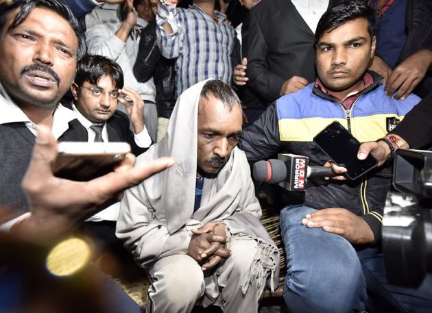 Gurgaon police had arrested Ashok Kumar on September 8 last year on charges of murder. He was also booked under the Protection of Children from Sexual Offences Act (POCSO) Act on charges of sexually assaulting an eight-year-old who was found dead in a private school in September last year. (Sanjeev Verma/HT PHOTO) Gurgaon police had arrested Ashok Kumar on September 8 last year on charges of murder. He was also booked under the Protection of Children from Sexual Offences Act (POCSO) Act on charges of sexually assaulting an eight-year-old who was found dead in a private school in September last year. (Sanjeev Verma/HT PHOTO)