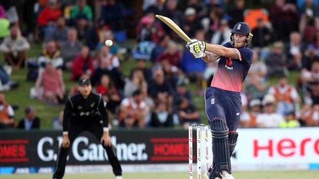 Ben Stokes slammed 63 and took 2/42 as England defeated New Zealand to level the five-match series. (AFP) Ben Stokes slammed 63 and took 2/42 as England defeated New Zealand to level the five-match series. (AFP)