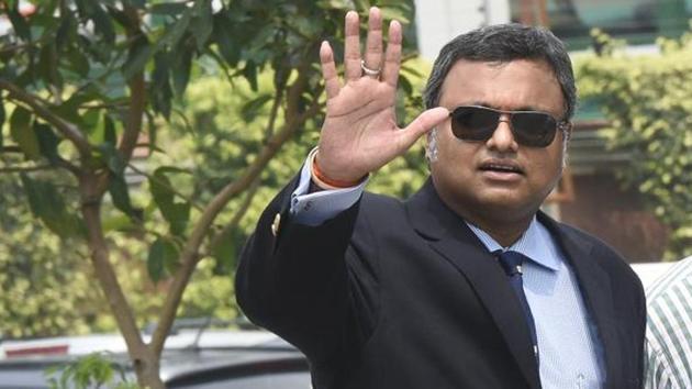 Karti Chidambaram, son of Congress leader and former finance minister P Chidambaram, was arrested by the CBI on Wednesday morning. (Sonu Mehta/HT File Photo) Karti Chidambaram, son of Congress leader and former finance minister P Chidambaram, was arrested by the CBI on Wednesday morning. (Sonu Mehta/HT File Photo)