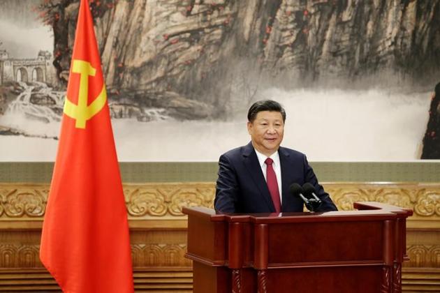Chinese President Xi Jinping at the Great Hall of the People in Beijing on October 25, 2017. (Reuters) Chinese President Xi Jinping at the Great Hall of the People in Beijing on October 25, 2017. (Reuters)