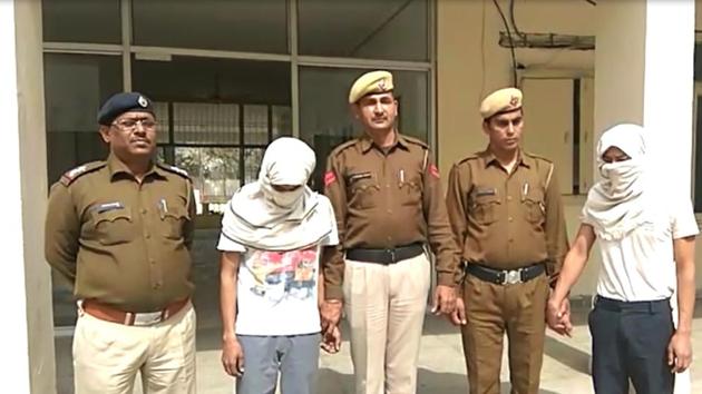 An 18-year-old, who is student of class 10 at a private school, was arrested on Wednesday for bringing a countrymade pistol to school. His friend, who gave him the weapon, was also arrested.(Video Grab)