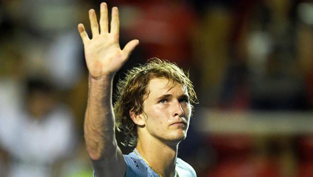 Germany's Alexander Zverev celebrates after winning against US Steve Johnson during their Mexico ATP 500 Open men's singles tennis match in Acapulco, Guerrero State, Mexico on February 27, 2018. (AFP) Germany's Alexander Zverev celebrates after winning against US Steve Johnson during their Mexico ATP 500 Open men's singles tennis match in Acapulco, Guerrero State, Mexico on February 27, 2018. (AFP)