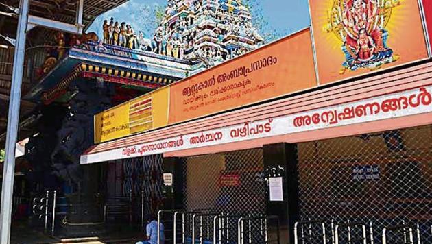 The Attukal temple officials defended the custom, saying that a few people were whipping up ‘unnecessary controversies’. (Alamy Photos) The Attukal temple officials defended the custom, saying that a few people were whipping up ‘unnecessary controversies’. (Alamy Photos)