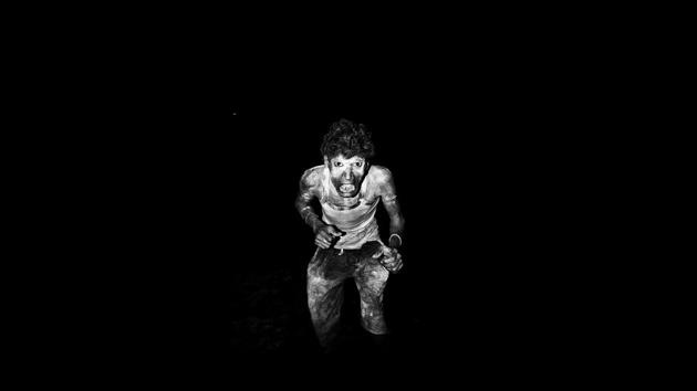 From the series, ‘Angst,’ 2013- 2017, where Soham Gupta makes stark portraits of people who live on the margins of society in Kolkata. This year, both the title and theme of JaipurPhoto take their inspiration from the classic 1966 song by Simon & Garfunkel – ‘Homeward Bound.’ (Courtesy Soham Gupta / JaipurPhoto 2018)
