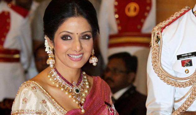 Late Bollywood actor Sridevi, who used to paint in her free time, was reportedly set to auction a painting of Sonam Kapoor in Dubai. (PTI) Late Bollywood actor Sridevi, who used to paint in her free time, was reportedly set to auction a painting of Sonam Kapoor in Dubai. (PTI)