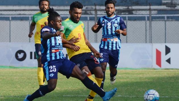 Minerva Punjab FC face Chennai City FC in an away match in I-League on Thursday. (HT Photo) Minerva Punjab FC face Chennai City FC in an away match in I-League on Thursday. (HT Photo)