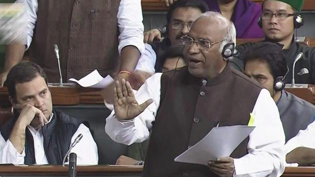 Senior Congress leader Mallikarjun Kharge has declined Prime Minister Narendra Modi’s invitation to a lokpal selection committee meeting, saying the “special invitee” status would not allow him to contribute to the discussion over the appointment of the anti-corruption watchdog. Apart from the Prime Minister, Thursday’s high-powered meeting will be attended by Chief Justice of India Dipak Misra and Lok Sabha speaker Sumitra Mahajan. (PTI File) Senior Congress leader Mallikarjun Kharge has declined Prime Minister Narendra Modi’s invitation to a lokpal selection committee meeting, saying the “special invitee” status would not allow him to contribute to the discussion over the appointment of the anti-corruption watchdog. Apart from the Prime Minister, Thursday’s high-powered meeting will be attended by Chief Justice of India Dipak Misra and Lok Sabha speaker Sumitra Mahajan. (PTI File)