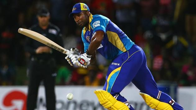 Kieron Pollard helped the Barbados Tridents secure the 2015 Caribbean Premier League title.(CPL T20 via Getty Images)