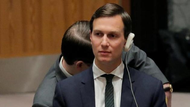 White House senior adviser Jared Kushner sits behind US United Nations ambassador Nikki Haley before the start of a Security Council meeting on the situation in the Middle East at the United Nations in New York. (Reuters File Photo) White House senior adviser Jared Kushner sits behind US United Nations ambassador Nikki Haley before the start of a Security Council meeting on the situation in the Middle East at the United Nations in New York. (Reuters File Photo)