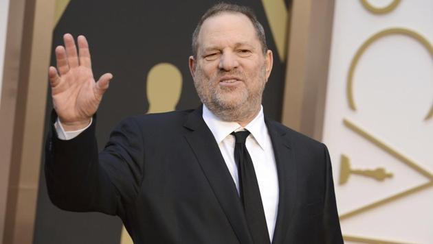 In this March 2, 2014 file photo, Harvey Weinstein arrives at the Oscars in Los Angeles. In this March 2, 2014 file photo, Harvey Weinstein arrives at the Oscars in Los Angeles.