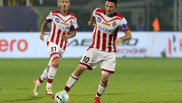 In a season that has unravelled spectacularly for ATK --- going into the competition as Indian Super League (ISL) champions, they are one loss away from finishing last --- Robbie Keane will be the first player-manager in the franchise’s history. (ISL / SPORTZPICS) In a season that has unravelled spectacularly for ATK --- going into the competition as Indian Super League (ISL) champions, they are one loss away from finishing last --- Robbie Keane will be the first player-manager in the franchise’s history. (ISL / SPORTZPICS)