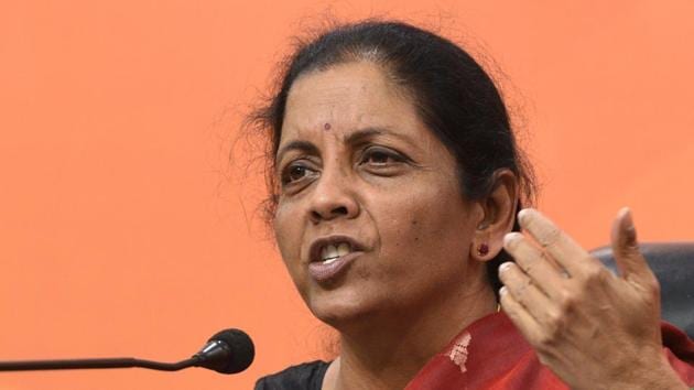 Defence minister Nirmala Sitharaman addresses a press conference in New Delhi. (HT File Photo) Defence minister Nirmala Sitharaman addresses a press conference in New Delhi. (HT File Photo)