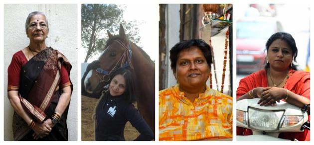 From left: Chitra Chandrachood, Rasika Reddy, Deepali Vijay Dharmadhikari and Sonika Mangalwedhekar. (HT PHOTO) From left: Chitra Chandrachood, Rasika Reddy, Deepali Vijay Dharmadhikari and Sonika Mangalwedhekar. (HT PHOTO)