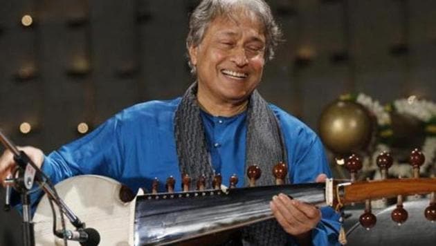 Sarod maestro Amjad Ali Khan, who will perform in Cairo and Alexandria.(Twitter.com)