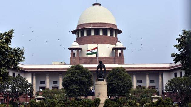 A view of Supreme Court building in New Delhi.(HT File Photo) A view of Supreme Court building in New Delhi.(HT File Photo)
