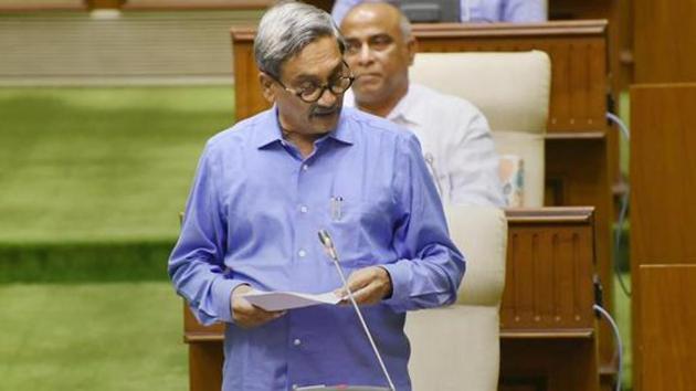 Goa chief minister Manohar Parrikar presents the state budget in the legislative assembly, in Panaji. (PTI File Photo) Goa chief minister Manohar Parrikar presents the state budget in the legislative assembly, in Panaji. (PTI File Photo)
