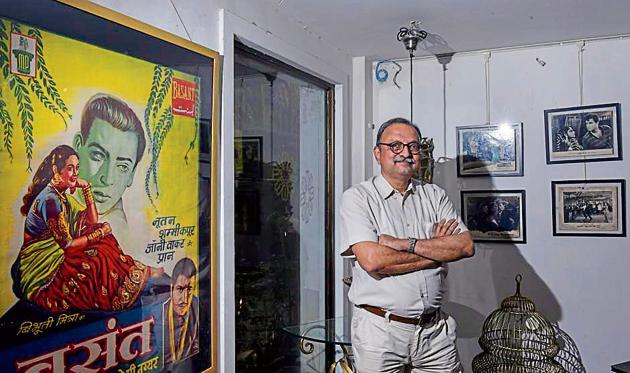 Rajan Jayakar, 70, has a Shammi Kapoor memorabilia including 53 song books. (Kunal Patil/HT Photo) Rajan Jayakar, 70, has a Shammi Kapoor memorabilia including 53 song books. (Kunal Patil/HT Photo)