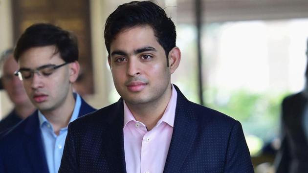 Akash is the eldest son of India’s richest man, Mukesh Ambani. (PTI Photo) Akash is the eldest son of India’s richest man, Mukesh Ambani. (PTI Photo)