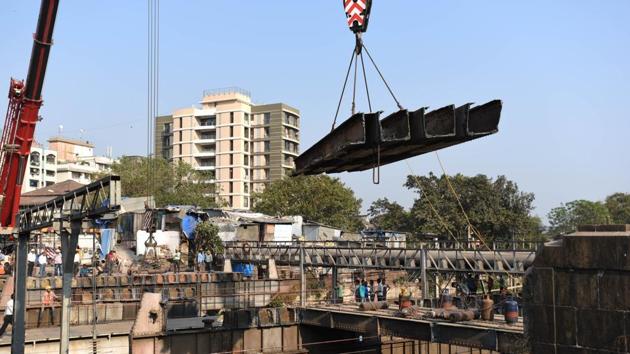 The proposal to reconstruct the Hancock bridge was passed by the civic body in February. (HT file photo) The proposal to reconstruct the Hancock bridge was passed by the civic body in February. (HT file photo)