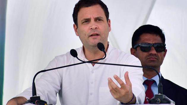 Congress president Rahul Gandhi alleged that the BJP is “obsessed” with “grabbing” power and has shown “utter disregard” to the mandate of people in Meghalaya. (PTI File Photo) Congress president Rahul Gandhi alleged that the BJP is “obsessed” with “grabbing” power and has shown “utter disregard” to the mandate of people in Meghalaya. (PTI File Photo)