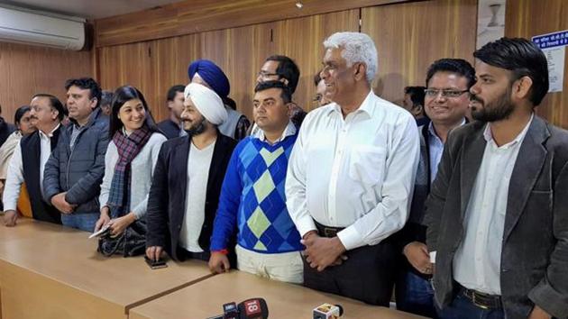 The 20 MLAs disqualified are Alka Lamba, Adarsh Shastri, Sanjeev Jha, Rajesh Gupta, Kailash Gahlot, Vijendra Garg, Praveen Kumar, Sharad Kumar, Madan Lal Khufiya, Shiv Charan Goyal, Sarita Singh, Naresh Yadav, Rajesh Rishi, Anil Kumar, Som Dutt, Avtar Singh, Sukhvir Singh Dala, Manoj Kumar, Nitin Tyagi and Jarnail Singh. (PTI) The 20 MLAs disqualified are Alka Lamba, Adarsh Shastri, Sanjeev Jha, Rajesh Gupta, Kailash Gahlot, Vijendra Garg, Praveen Kumar, Sharad Kumar, Madan Lal Khufiya, Shiv Charan Goyal, Sarita Singh, Naresh Yadav, Rajesh Rishi, Anil Kumar, Som Dutt, Avtar Singh, Sukhvir Singh Dala, Manoj Kumar, Nitin Tyagi and Jarnail Singh. (PTI)