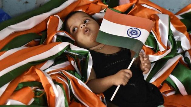 The home ministry had said the national flag represents the hopes and aspirations of the people of the country and hence should occupy a position of honour. (Burhaan Kinu/HT File Photo) The home ministry had said the national flag represents the hopes and aspirations of the people of the country and hence should occupy a position of honour. (Burhaan Kinu/HT File Photo)