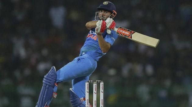 Manish Pandey gave able support to Shikhar Dhawan as India reach 174/5 in 20 overs. (AP) Manish Pandey gave able support to Shikhar Dhawan as India reach 174/5 in 20 overs. (AP)