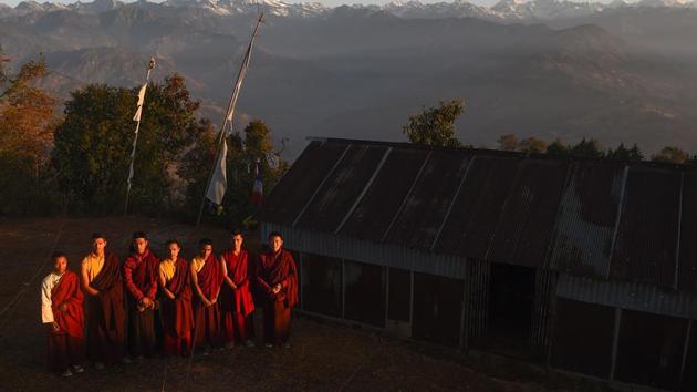 Swapping maroon robes for running gear, seven Buddhist monks in the foothills of Nepal’s Himalayas are training to become ultra-marathon runners, hoping the sport will put their remote village on the map and provide funds needed to rebuild homes destroyed by a massive earthquake nearly three years ago. (Paavan Mathema / AFP)