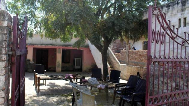 The ancestral property of the family where the meeting took place. (HT Photo) The ancestral property of the family where the meeting took place. (HT Photo)