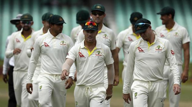 Some Australian cricket team members got involved in a spat with South Africans during the first Test in Durban. (AP) Some Australian cricket team members got involved in a spat with South Africans during the first Test in Durban. (AP)