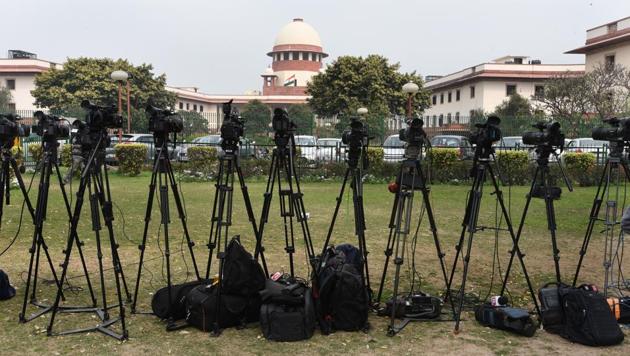 A view of the Supreme Court in New Delhi.(Sonu Mehta/HT PHOTO) A view of the Supreme Court in New Delhi.(Sonu Mehta/HT PHOTO)