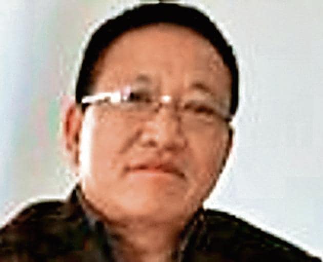Nagaland outgoing chief minister, TR Zeliang, submitted his resignation to governor PB Acharya on Tuesday. Nagaland outgoing chief minister, TR Zeliang, submitted his resignation to governor PB Acharya on Tuesday.