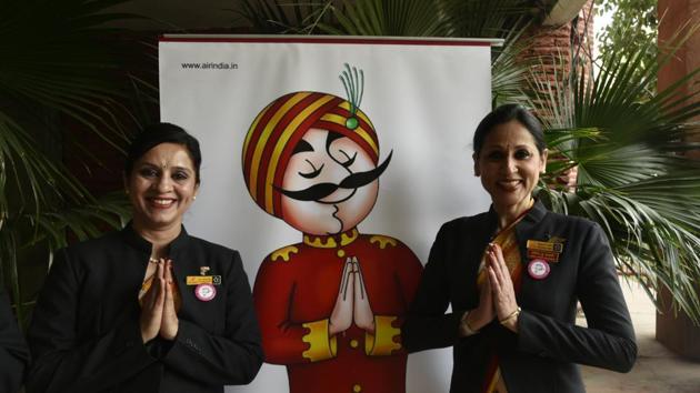 Women cabin crew of Air India on the eve of International Women's Day in New Delhi, on March 7, 2017. (Vipin Kumar/HT File Photo) Women cabin crew of Air India on the eve of International Women's Day in New Delhi, on March 7, 2017. (Vipin Kumar/HT File Photo)