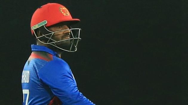 Afghanistan’s Mohammad Shahzad will miss the next two matches of the ICC World Cup Qualifiers following his misdemeanour in the recent match against Zimbabwe.(Twitter)