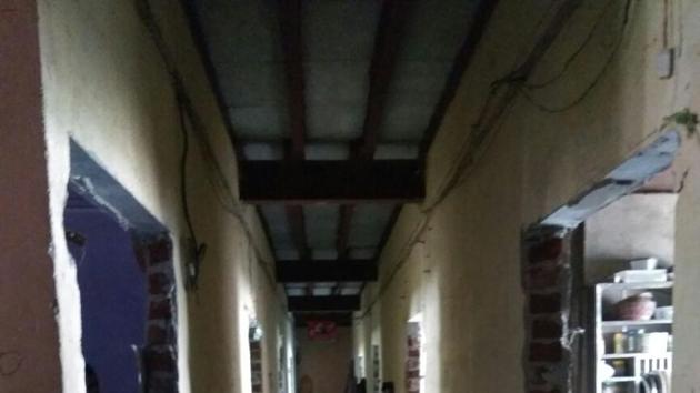 The six-storey building, called China, was declared illegal five years ago. (HT) The six-storey building, called China, was declared illegal five years ago. (HT)