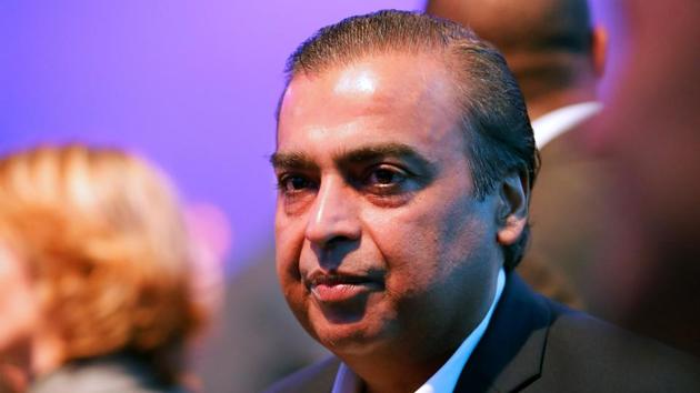 Mukesh Ambani, the energy and petrochemicals magnate, who keeps his standing as the richest Indian, is richer by $16.9 billion in 2018 with assets of $40.1 billion.(REUTERS File)