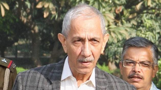 Centre's special representative for Kashmir, Dineshwar Sharma, on his way for a meeting with various delegations in Jammu.(PTI File Photo)