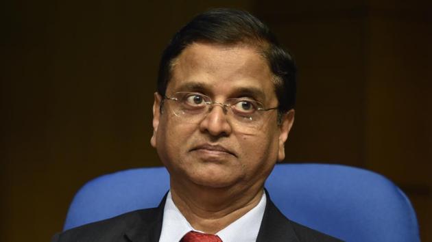 Subhash Chandra Garg, DEA secretary, said the government expects an additional dividend from the RBI by March 31.(Mohd Zakir/HT PHOTO)