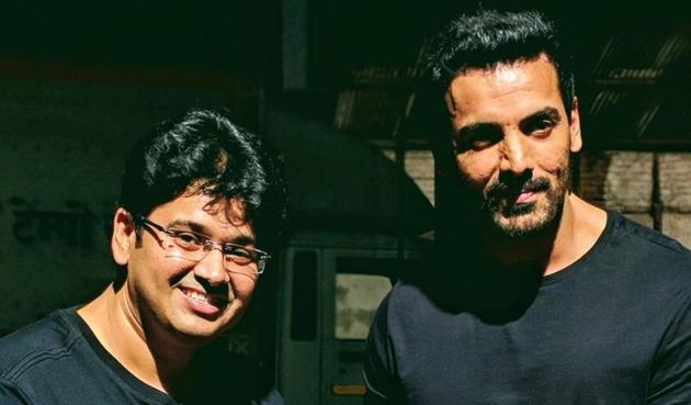 John Abraham at the muhurat shot of Milap Zaveri’s SMJ John Abraham at the muhurat shot of Milap Zaveri’s SMJ