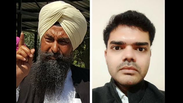Kotkapura Aam Aadmi Party (AAP) MLA Kultar Singh Sandhwan (left) and Faridkot additional deputy commissioner (general) Keshav Hingonia.(HT Photo) Kotkapura Aam Aadmi Party (AAP) MLA Kultar Singh Sandhwan (left) and Faridkot additional deputy commissioner (general) Keshav Hingonia.(HT Photo)