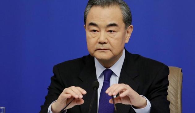China's foreign minister Wang Yi attends a news conference during the ongoing National People's Congress (NPC), China's parliamentary body, in Beijing, on March 8, 2018. (REUTERS) China's foreign minister Wang Yi attends a news conference during the ongoing National People's Congress (NPC), China's parliamentary body, in Beijing, on March 8, 2018. (REUTERS)