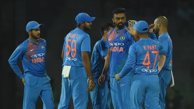 Unadkat took three wickets as Bangladesh were restricted to 139/8 in their 20 overs. (AFP) Unadkat took three wickets as Bangladesh were restricted to 139/8 in their 20 overs. (AFP)
