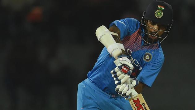 Dhawan made 55 before getting out in the 17th over. (AFP) Dhawan made 55 before getting out in the 17th over. (AFP)