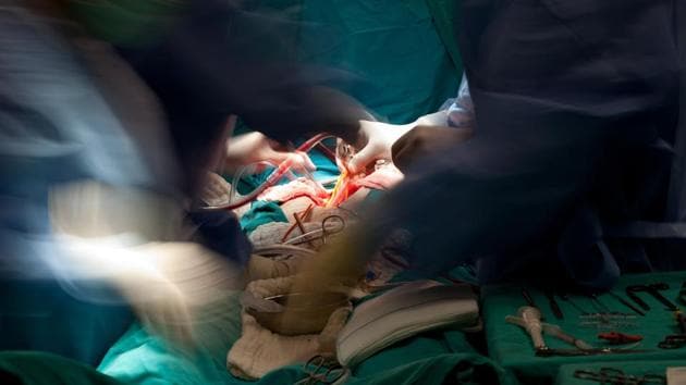 The boy’s father alleged that doctors at the KD Medical College, Hospital and Research Centre left the needle in his head during the surgical procedure.(Getty Images/ For representational purposes only) The boy’s father alleged that doctors at the KD Medical College, Hospital and Research Centre left the needle in his head during the surgical procedure.(Getty Images/ For representational purposes only)