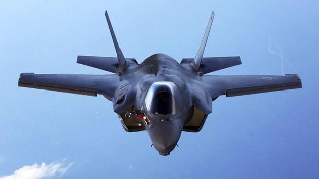 A US Marine Corps F-35B joint strike fighter jet. Logistically, almost none of our current weapons would be compatible with the F-35, meaning investing vast amounts in new air-to-air, ground and sea munitions, further complicating our already shambolic logistics (Representative Photo)(REUTERS)