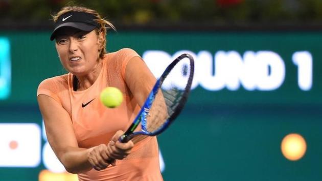 Maria Sharapova lost her first round match against Naomi Osaka of Japan at the BNP Paribas Open at the Indian Wells Tennis Garden. (USA Today Sports) Maria Sharapova lost her first round match against Naomi Osaka of Japan at the BNP Paribas Open at the Indian Wells Tennis Garden. (USA Today Sports)