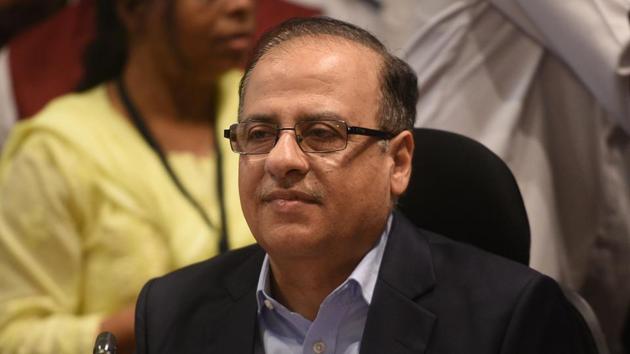 Ajoy Mehta pressed upon the need for upgrading the schools, sewerage plants, civic hospitals and to focus on the capital expenditure. (HT FILE) Ajoy Mehta pressed upon the need for upgrading the schools, sewerage plants, civic hospitals and to focus on the capital expenditure. (HT FILE)