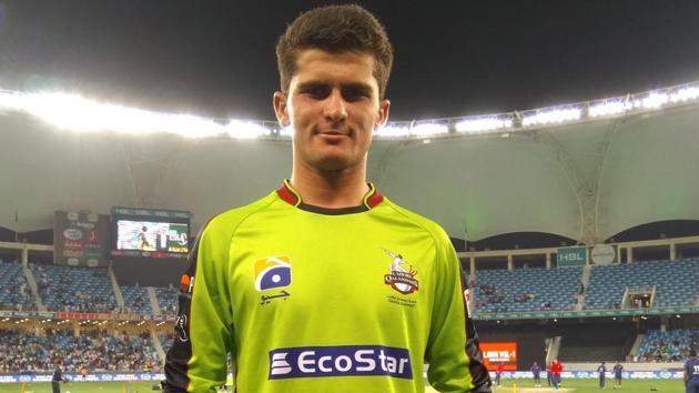 Shaheen Afridi was named Man of the Match in the game between Lahore Qalandars and Multan Sultans in Pakistan Super League. (Twitter) Shaheen Afridi was named Man of the Match in the game between Lahore Qalandars and Multan Sultans in Pakistan Super League. (Twitter)